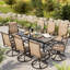 Ensemble 8 pièces de chaises de patio pivotantes à 360 ° 8 pièces-1732626009