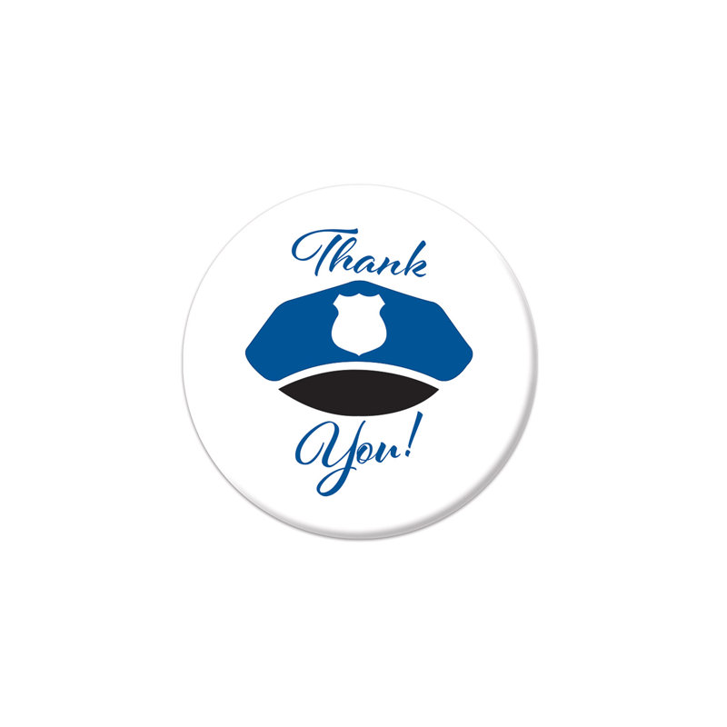 Merci! Bouton d'application de la loi