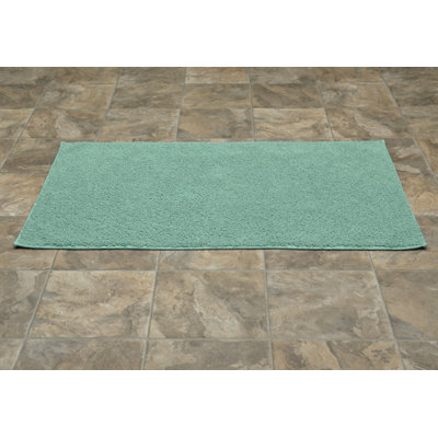 Roanoke Cotton Bath Rug with Non-Slip Backing