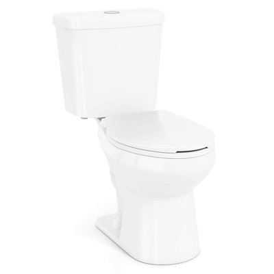 Toilette allongée deux pièces avec siège confort 17,5 po ADA