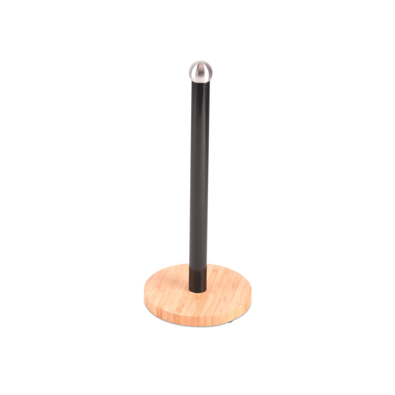 Freestanding Paper Towel Holder, Black