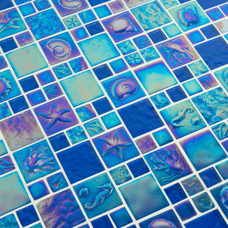 Carrelage mosaïque en verre Reflections Versailles, Ocean Bay