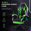 Fauteuil de jeu RVB avec haut-parleurs Bluetooth, fauteuil de massage avec repose-pieds-1647867615