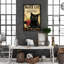 Black Cat Lounge - 1 pièce, impression sur toile tendue-1435078380