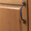 Poignée en fer rustique de la collection Refined Rustic - Poignée centre à centre de 3-3 / 4 po - Quincaillerie Craftsman pour tiroirs et armoires-111122830-35892614