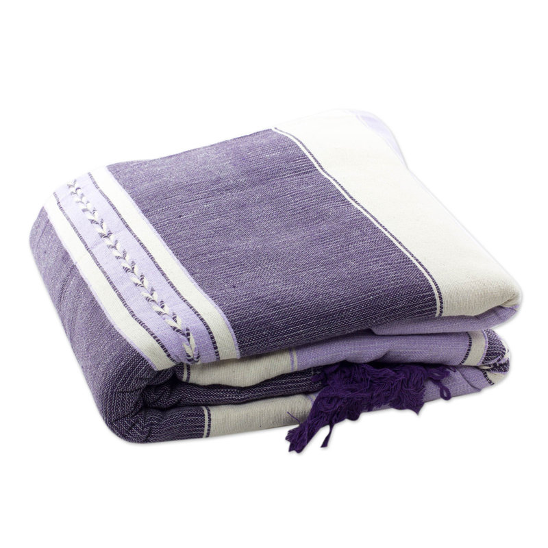 Modern & Contemporary Cotton Striped Quilt