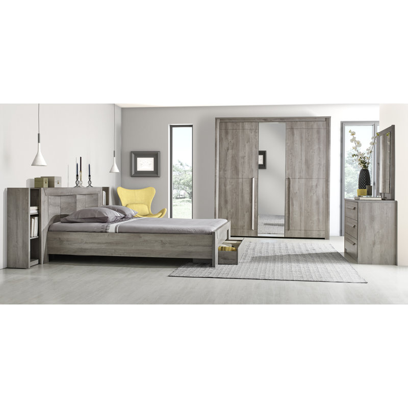 Tristan Headboard, 180 x 27 cm, Light Grey