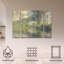 Ensemble de 3 panneaux d'art mural - Monet «Poplars On The Epte», art mural sur toile pour le salon, la chambre à coucher ou le bureau 