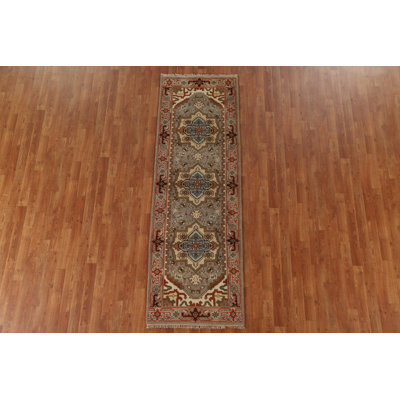 Tapis de couloir Heriz Serapi