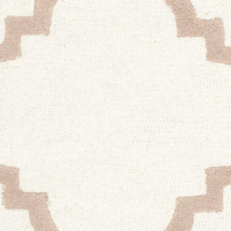 Cannen Hand Tufted Wool Geometric Rug