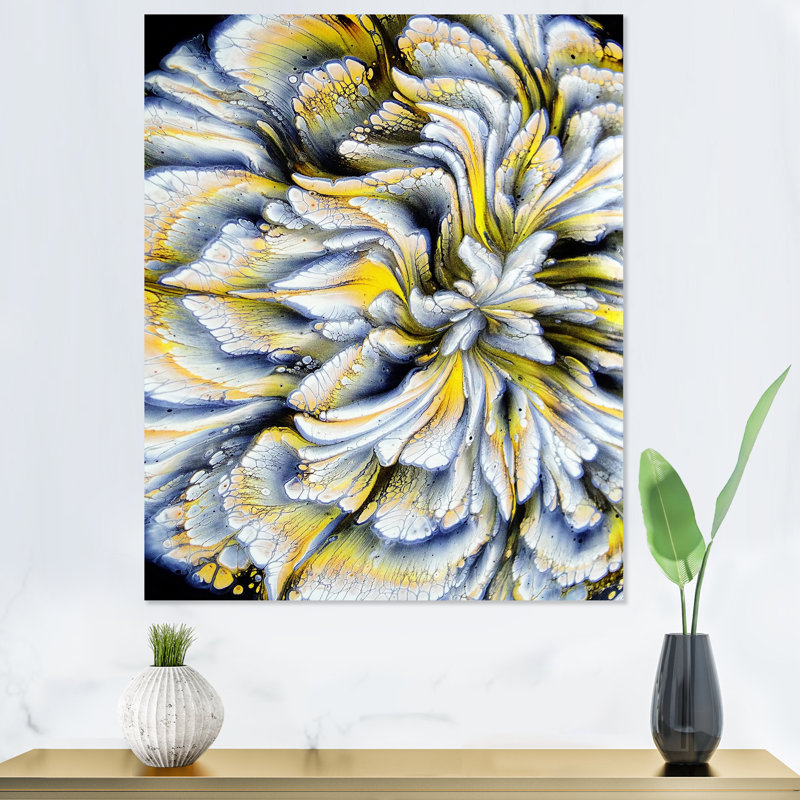 Œuvre d'art moderne sur toile, L 12 po x H 20 po, Toile tendue