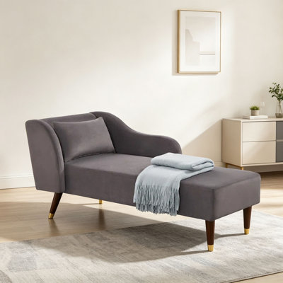 Chaise longue simple et décontractée pour une personne