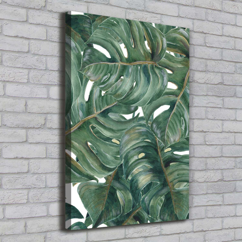 Monstera - Wrapped Canvas Print
