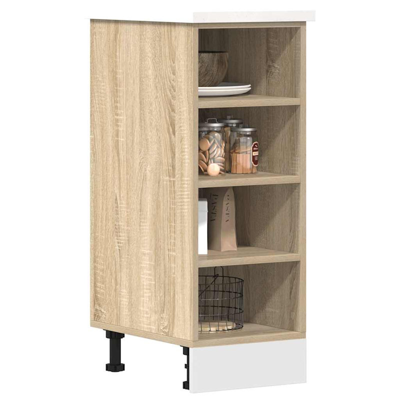 Soinski Bottom Cabinet Riga 30x44.5x81.5 cm Engineered Wood, Sonoma Oak