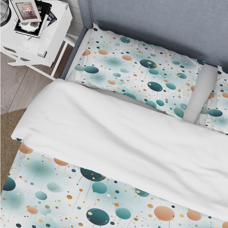 Ensemble de housse de couette Mystic Enchantment, Housse de couette pour grand lit et 2 taies décor
