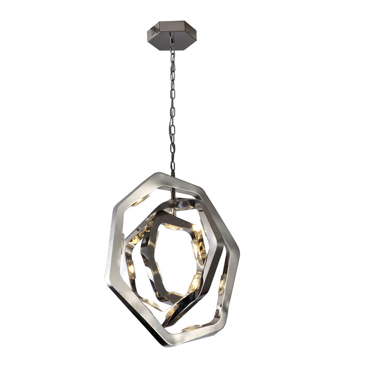 Berumen 18 - Light Dimmable LED Geometric Chandelier