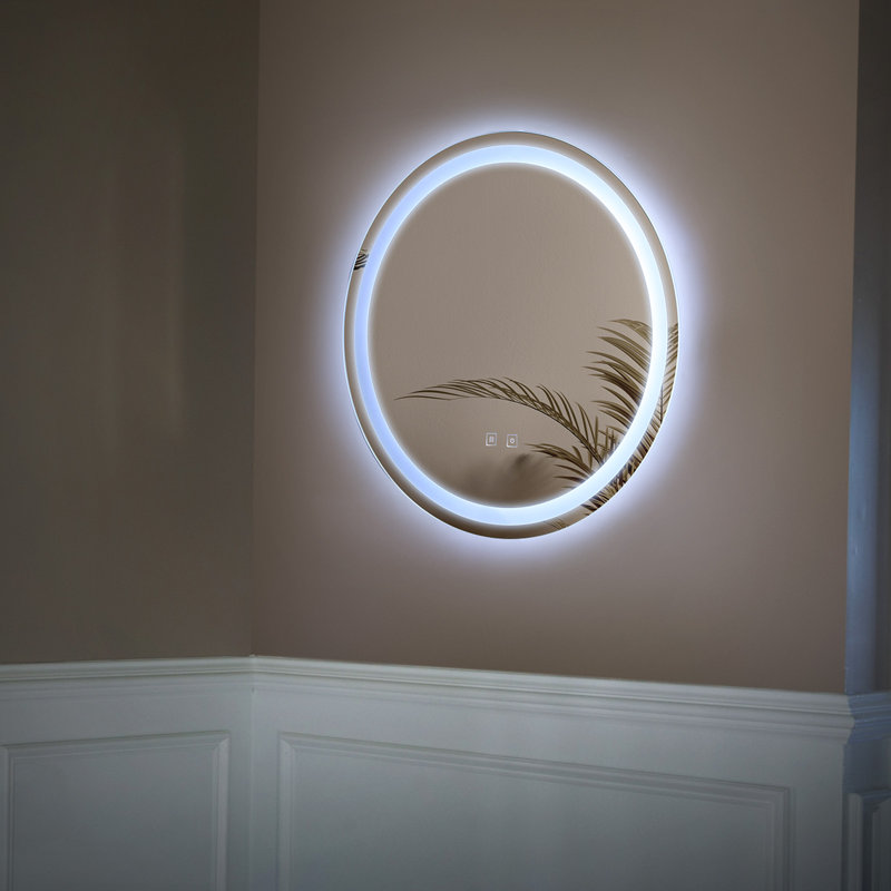 LED Circular Environmentally-friendly Mirror Lamp