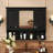 Open Shelf Mirror Cabinet-405355733