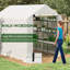 6 Ft W x 8 Ft D Greenhouse