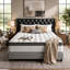 Matelas hybride en mousse à mémoire de fermeté moyenne (10''/12''/14''), certifié CertiPUR-US-1904763698-1905636039