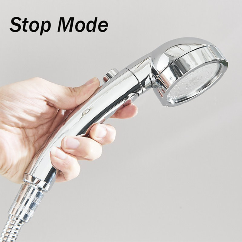 Pomme de douche chromée 10 po avec bras d'extension réglable à 3 réglages