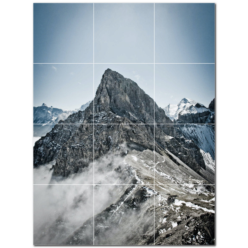 Photo de montagnes 12 x 12