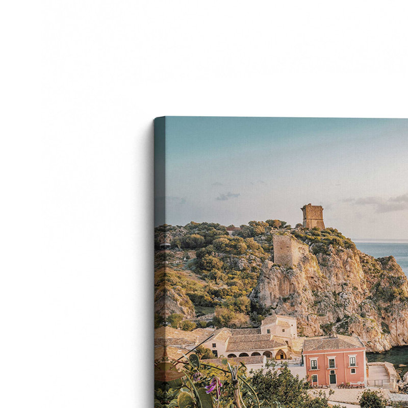 Impression sur toile Coastal Grandure, H 12 po x l 18 po x P 1,25 po, Toile tendue