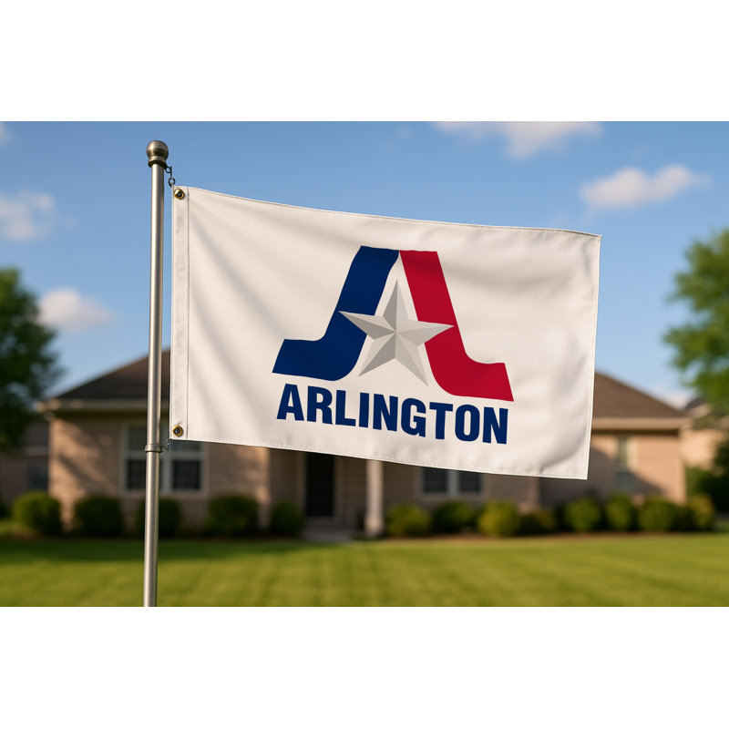 Drapeau de la ville d'Arlington — Drapeau