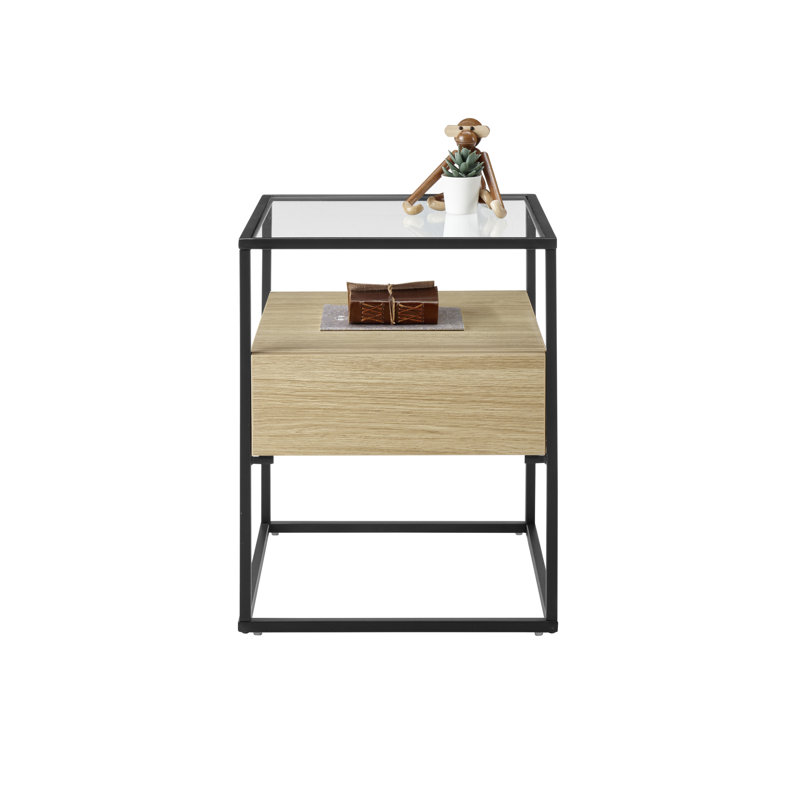 Frame End Table, Oak