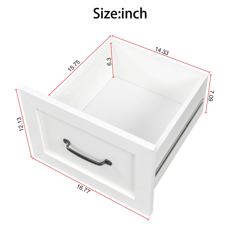 Cleon L-Shaped, White