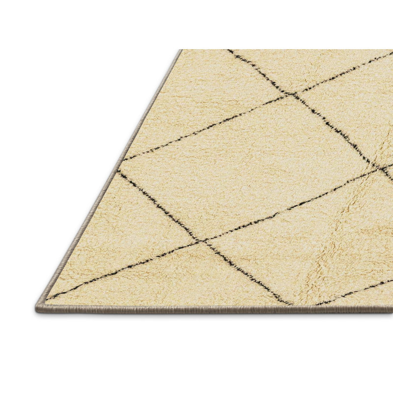 Tapis abstrait moderne 2945, Tapis de couloir 2 pi x 5 pi