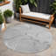 Tapis d'intérieur rond 8 po