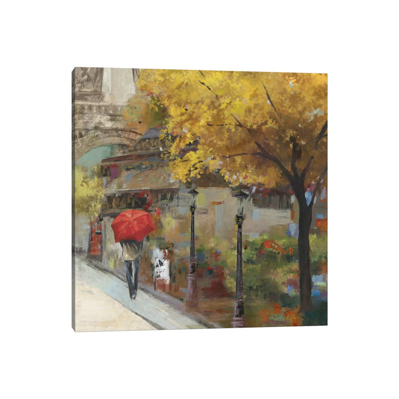 Sunlight Avenue II 1 Piece Wrapped Canvas Painting, 45.72 cm H x 45.72 cm W x 3.175 cm D