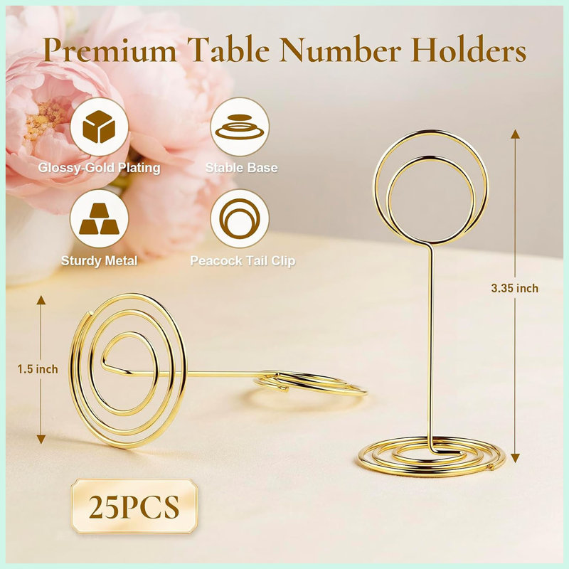 Porte-cartes 25 pièces or brillant amélioré 1,58 po x 3,35 po