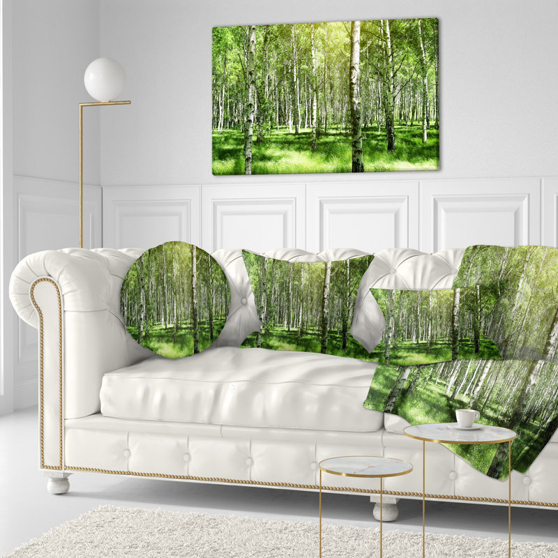 Coussin Birch Grove, Rectangulaire, 12 po x 20 po