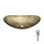Lavabo en verre trempé, lavabo vasque élégant