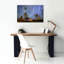 «Night School» par Rick Berk, art mural sur toile, 40 po x 26 po