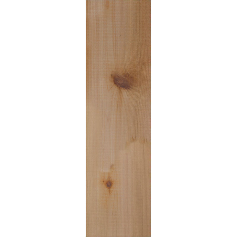 L 5 1/2 po x P 12 po x H 20 po New Brighton Smooth Corbel, cèdre rouge de l'Ouest, H 20 po x l 5,5 po x P 12 po, Cèdre rouge