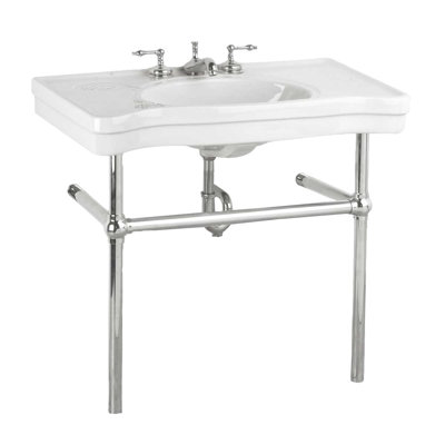 The Renovators Supply Inc. 19.75'' White Vitreous China Rectangular Bathroom Sink with Overflow
