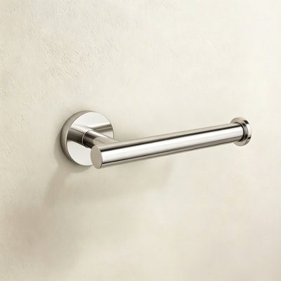 6.3" Minimalist Wall-Mounted Toilet Paper Holder