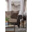 Brookridge Brown Rolled Arm Sofa