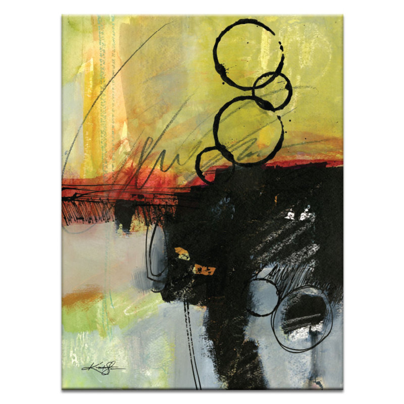 Kathy Morton Stanion - Painting on Canvas, Wrapped Canvas, 102cm H x 76cm W