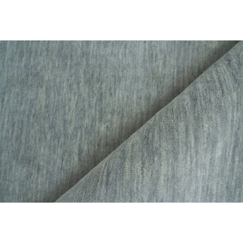 Dove Wool Area Rug in Slate, Rectangle 8' x 10'