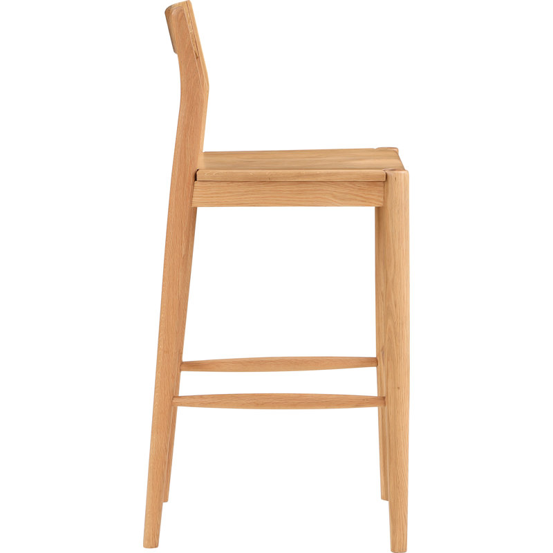 Bar and Counter Stool, Natural, Bar Stool (30" Seat Height)
