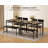 Tamajah 4-Person Dining Table Set with 2 Chairs and Storage Bench for Small Spaces-1164342133