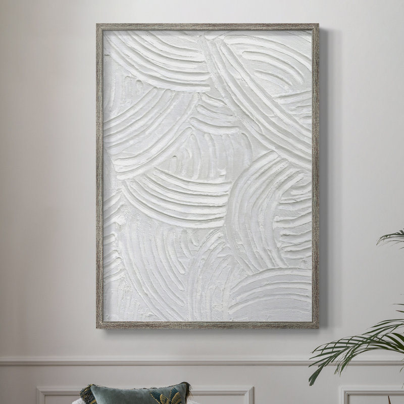 Sandstone Grooves II, reproduction encadrée - bois massif, H 11 po x l 9 po