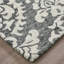 Tapis gris floral et botanique Brockington-1046363843