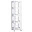 4 All Rotating Bookshelf, 360 Wheels, White, Spacious And Robust, Quick Assembly Work, High Space Utilization Effect , Assembly, Rate-121166859