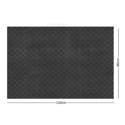 Non-Slip Geometric Doormat