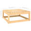  Ensemble de salon en bois en pin naturel massif standard modulaire